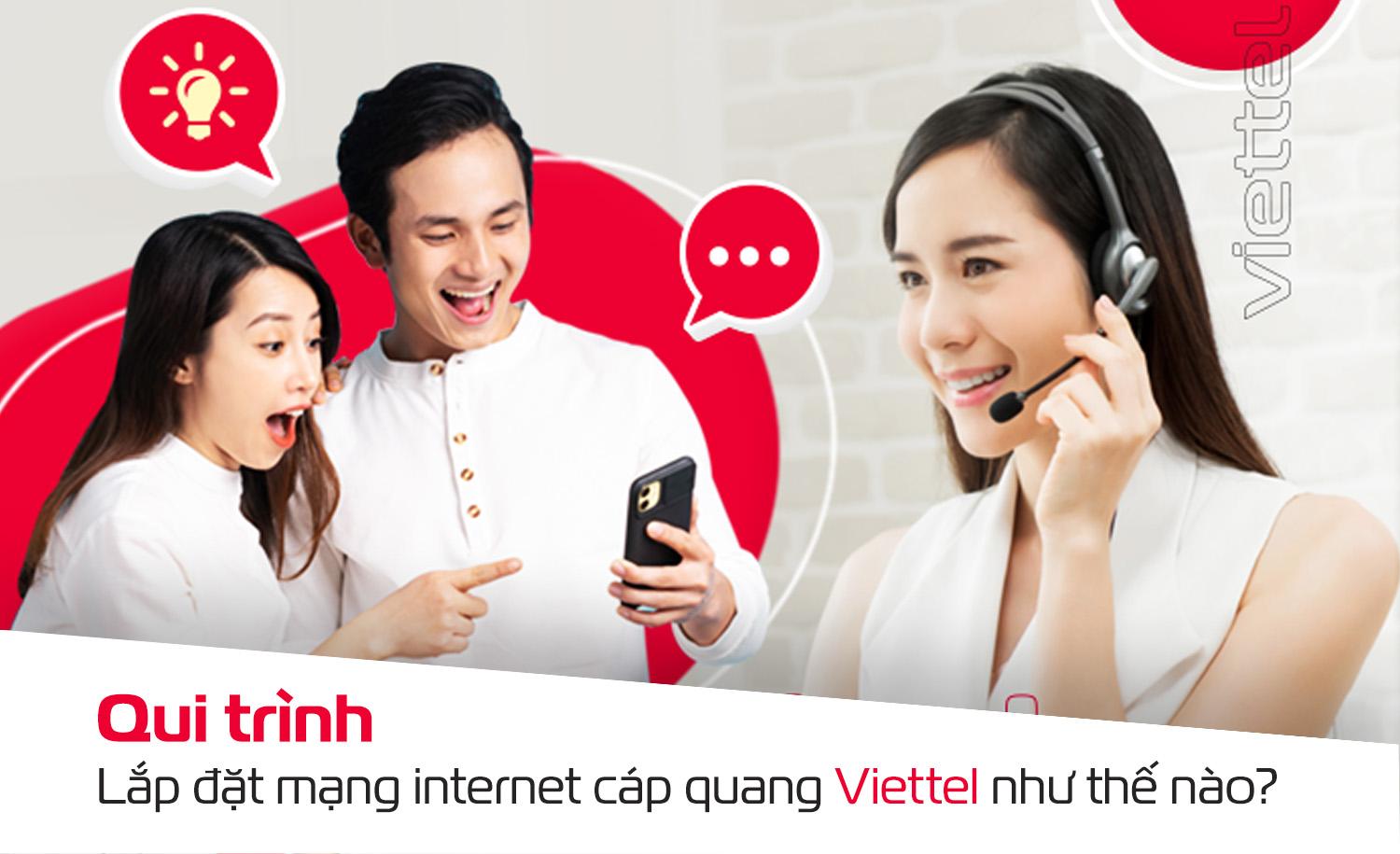 Thủ tục đăng ký Internet Viettel